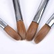 Fuumuui Customized 2020 Best Seller 100% Pure Manicure Kolinsky Sable Brush Hair Acrylic Nails Wood Handle Nail Brush